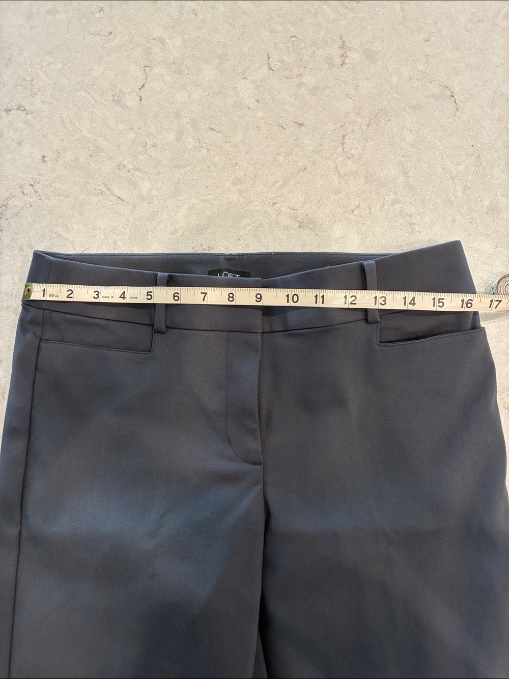 LOFT Women's Skinny Dress Pants in Black - Picture 5 of 6